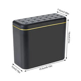 Trash Can For Cars Car Organizer Car Trash Can Multipurpose Storage Container Auto Dustbin Leak-Proof Car Garbage Bin Trash Bin