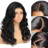 100% Indian Hair | Remy Wear and Go | Glueless | Human Hair | Pre Plucked | Pre Cut | Bouncy | Loose | Body Wave | Lace Front Wigs