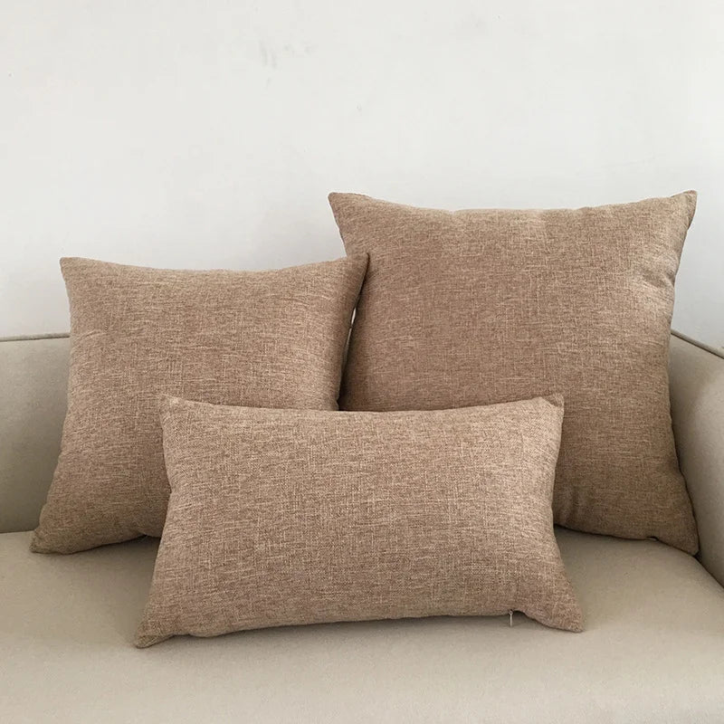Housse de coussin décorative pour canapé, 30 x 50/40 x 40/45 x 45/40 x 60/50 x 50/55 x 55/60 x 60 cm