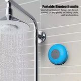 Altavoz Bluetooth inalámbrico, resistente al agua, con botones de control de fácil acceso, reproductor de música para oficina, coche, casa y ducha.