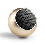 Altavoces inalámbricos Bluetooth TWS manos libres, altavoz portátil para teléfono celular, pequeño subwoofer, caja de sonido de graves, mini caja de sonido de metal