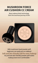 Base de maquillaje ligera con colchón de aire, crema CC, corrector hidratante natural, tono de piel uniforme, maquillaje de contorno de larga duración, cosméticos