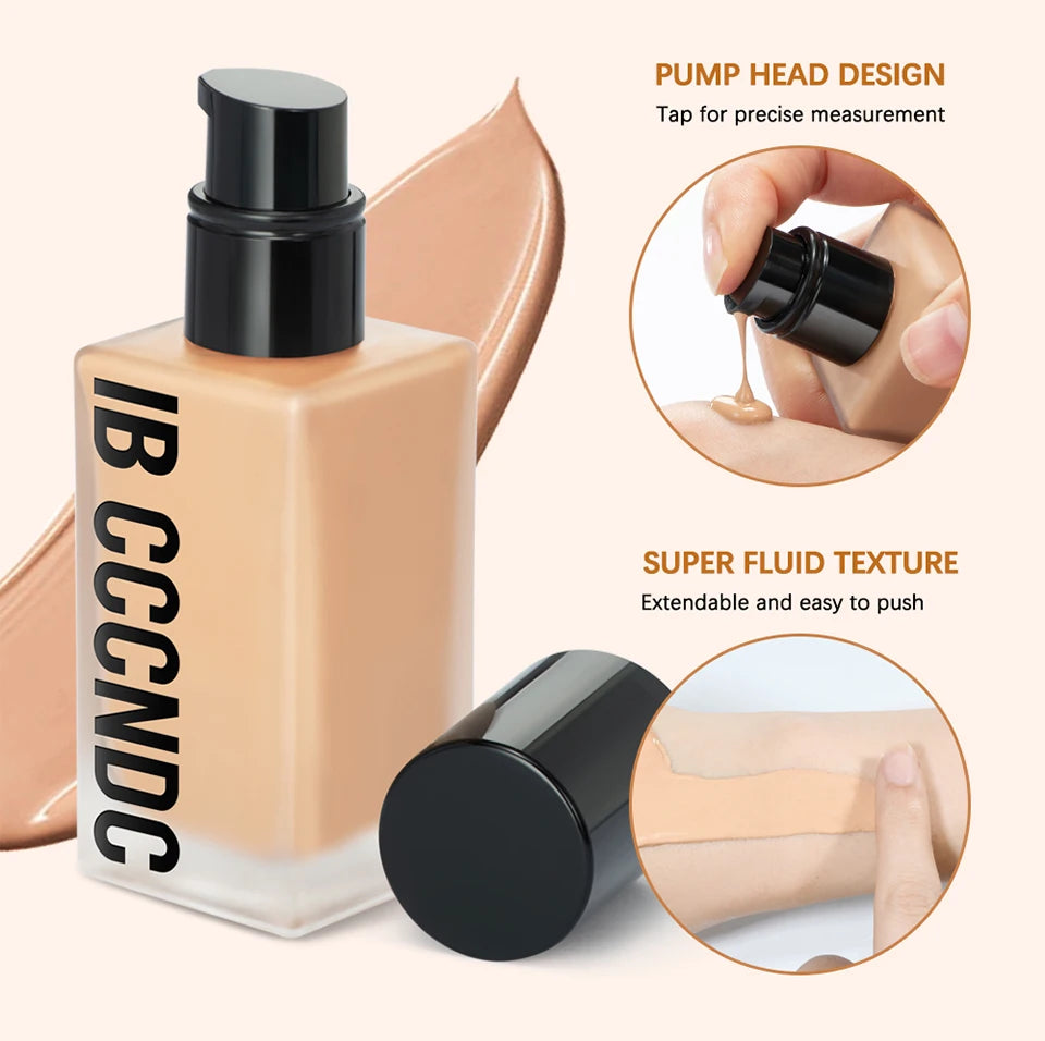 Base de maquillaje de alta cobertura, crema facial, bases cosméticas, maquillaje, resistente al agua, bruma, maquillaje coreano, base de maquillaje CC, BB, completo