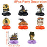 Happy Halloween Honeycomb Ornaments Halloween Decorations Scary Ghost Pumpkin Witch Honeycomb Props Halloween Party Decoration