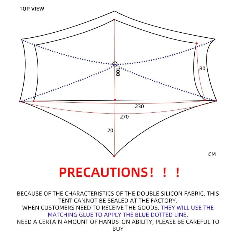 [HODR] 3F UL GEAR Lanshan 1 pro Tipi Tent Rodless Solo Ultralight 690g 20D Nylon Fabric Camping Season Tent Trekking Tents - Lootquake
