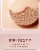 Base de maquillaje hidratante mate y sedosa de SANDELA, de larga duración, con cojín de aire, crema BB y CC en cojín