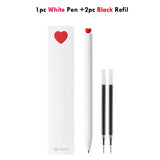 KACO Gel Pens Sets School Office Supplies for Kids 0.5mm High-capacity Heart / Star Sign Writing Gadgets Love Gift Cute Items