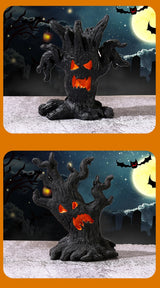 Halloween Micro Landscape Scene Decoration Accessories Tree Demon Ghost Pumpkin Skull Party Supplies Home Party Ornament Terror