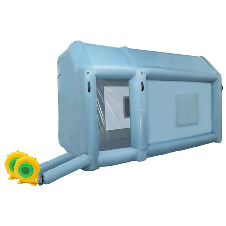4m x2.5mx2.5m Portable Inflatable Paint Booth, Inflatable Spray Booth, Motorcycle Paint Tent with Blowers - Lootquake
