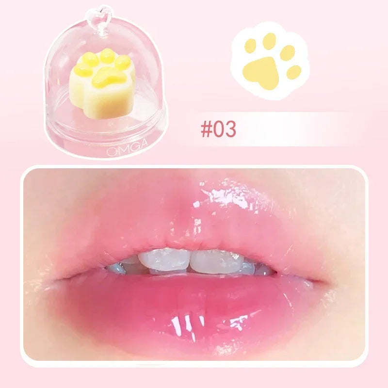 Color Changing Lipstick Lip Balm Nourishing Fades Lip Lines Long Lasting Lip Gloss Non-stick Cup Moisturizes Lips Care Cosmetics