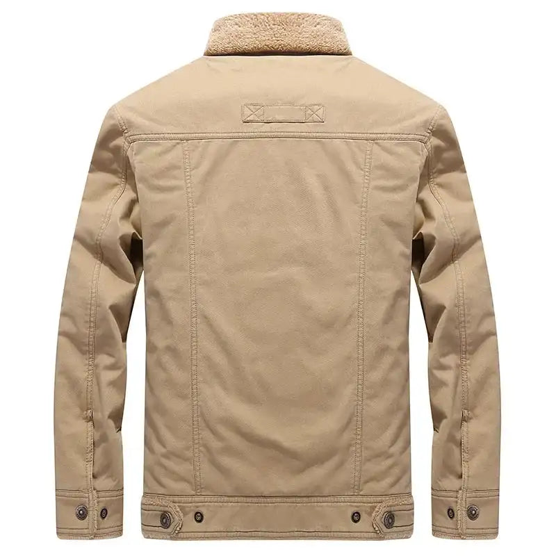 Windbreaker Winter Jacket Men Thick Wool Liner Warm Jackets Male Outdoor Military Mens Coats Chaqueta Hombre Plus Size M-6XL - Lootquake