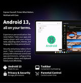 Écran extra large, tablette TECLAST T60, 12'' 2K FHD 2000x1200, Android 13, (8GB + 8GB) 16GB RAM, ROM 256GB, 8000mAh, charge rapide UNISOC T616 8 cœurs 4G VoLTE Wifi 13MP + 5MP