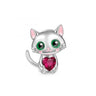 Nuevo dije de rana perezosa de plata 925 con forma de animal, pato, cerdo, oso, compatible con pulsera original, decoración, colgante para mujer, regalo de joyería