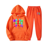 Youngboy Never Broke Again Hoodes 2PCS Sets Tracksuit Fashion Hip Hop Suit Sweatpants Men Women Hooded Sweatshirts Sport Pant - Lootquake