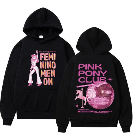 Chappell Roan Midwest Princess Tour Women Hoodie Print Pullover Hooded Rapper Hip Hop Singer Fleece Men Sweatshirt Gift for Fans - Lootquake