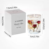 Scented Wax Candle Smokeless Aromatic Soybean Candles Aromatherapy Wedding Birthday Party Gift 2024 Christmas Home Decoration
