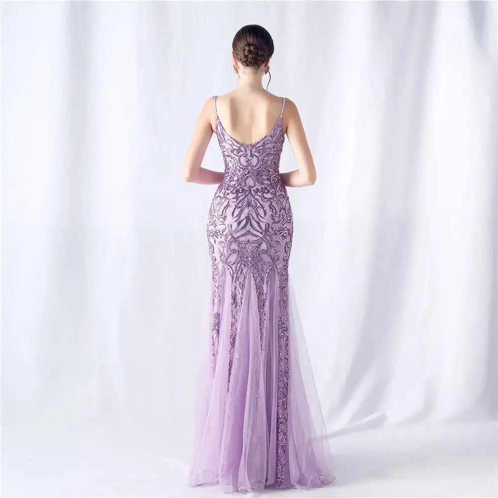 Luxury Youthful Women's Elegant Long Dress Party 2024 Graduation Ceremonies Prom Evening Formal on Sale Clearance Summer Fashion