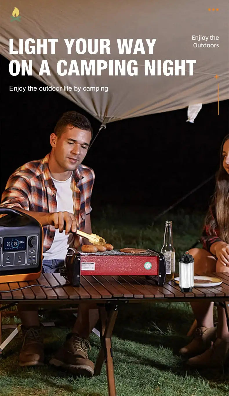 3000mAh 38-KT 38 Light 38 Explore USB Rechargeable Camping Lanterns Outdoor Tent lamp Powerful Mini LED Flashlights Camp Light - Lootquake