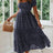 Summer Women Beach Sweet Dresses Vintage Vintage Print Puff Sleeve Casual Square Collar Floral Maxi Long Dress Festa Vestidos - Lootquake