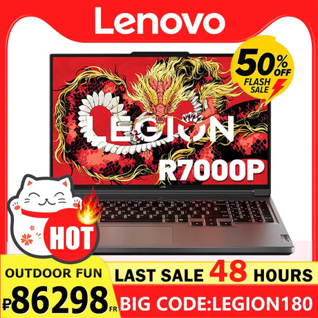 Lenovo LEGION R7000P 2024 Ryzen R7 8845H Geforce RTX4060 8GB 16G/32G RAM 1T SSD 16" 2.5K 165Hz Screen - Lootquake