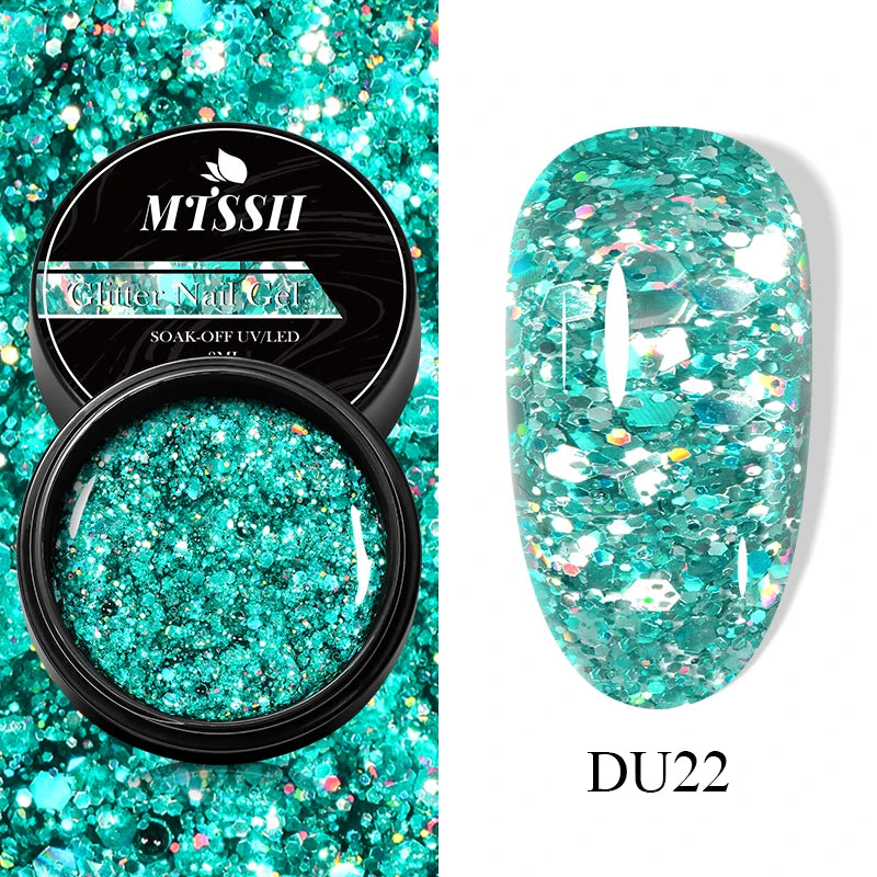 8ml Super Shine Silver Metal Painting Gel Nail Polish High-density Mirror Effect Semi Permanant Nail Art Manicure Varnish