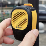 Altavoz portátil inalámbrico con Bluetooth 5.3 y correa magnética con clip, pequeño para ciclismo y senderismo.