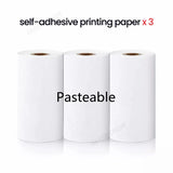 57x30mm Thermal Printing Paper Color White Semi-Transparent Thermal Printing Roll Paper For Kid Instant Print Camera Label Paper