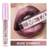 Metallic Matte Liquid Lipstick Waterproof Long Lasting Non-Stick Cup Matte Shimmer Glitter Lip Gloss Women Lips Makeup 12 Colors