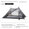 Tienda de campaña para acampar y hacer senderismo al aire libre, sin varillas, de nailon 15D, con pirámide doble A y revestimiento de silicona de doble cara, ASTA GEAR Yun Chuan