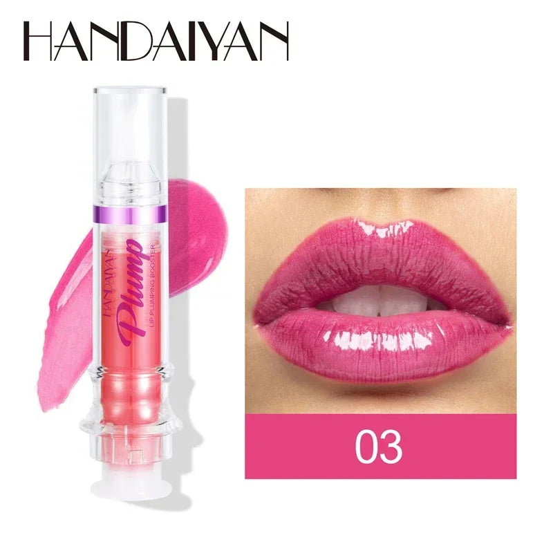 PLUMP POUT Gloss repulpant pour les lèvres Haute brillance pour des lèvres pulpeuses Brillance extrême Huile à lèvres Crystal Volume Cosmétiques Maquillages