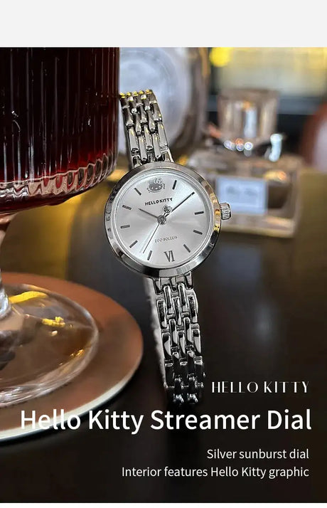 ZGO X Sanrio Hello kitty Watch For Women Minority Light Luxury Waterproof Quartz Watches Girls Jewelry Birthday Gifts 295 - Lootquake