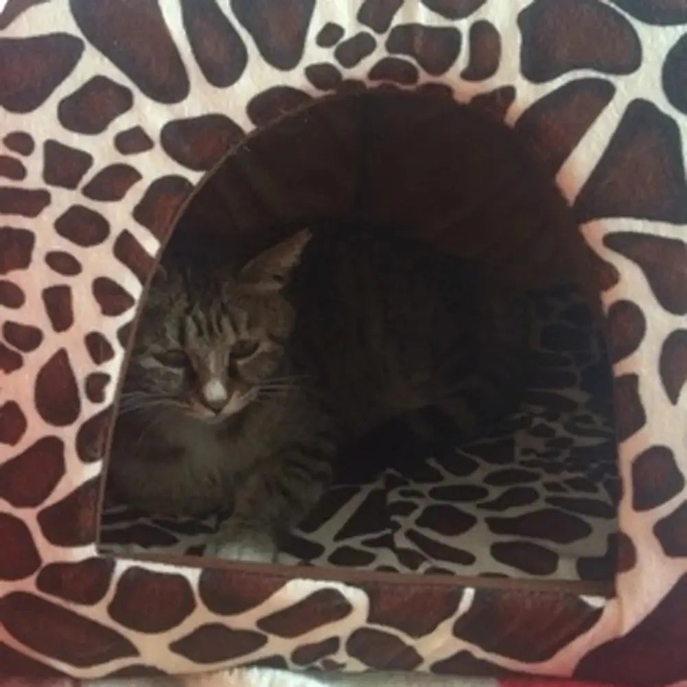Kennel Doggy Fashion Cushion Basket Soft Strawberry Pet Dog Cat House Pet Tent Dog House Small Dogs Kitten Bed Cat House - Lootquake