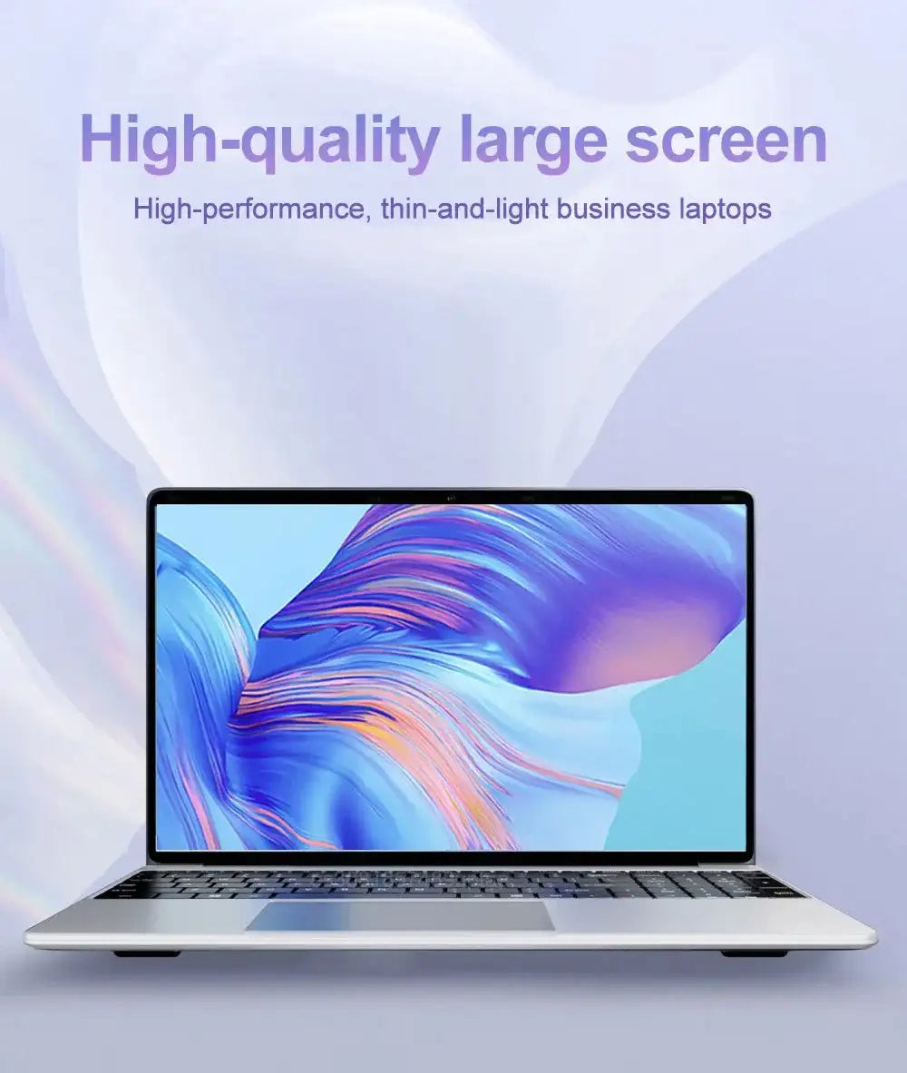 15.6" Ultra Slim Laptop 16GB RAM 2TB SSD Intel N3700 Notebook Gamer  1920*1080  Display Office Study Computer PC Windows 11 Pro - Lootquake