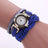Long Strap Leather Watch Women Casual Rhinestone Dress Watch Ladies Bracelet Wristwatch Clock Relogios Feminino Reloj Mujer 2024 - Lootquake