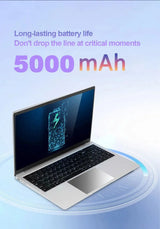 15.6" Ultra Slim Laptop 16GB RAM 2TB SSD Intel N3700 Notebook Gamer  1920*1080  Display Office Study Computer PC Windows 11 Pro - Lootquake