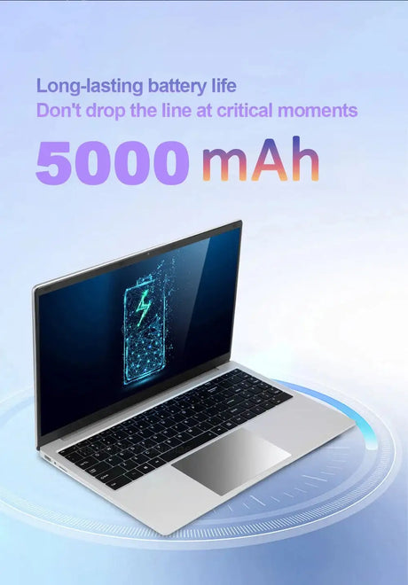 15.6" Ultra Slim Laptop 16GB RAM 2TB SSD Intel N3700 Notebook Gamer  1920*1080  Display Office Study Computer PC Windows 11 Pro - Lootquake