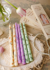2 velas perfumadas de cera de soja con forma de flor, para aromaterapia, bodas, cumpleaños, fiestas y decoración del hogar.