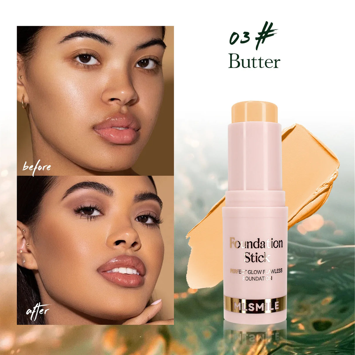 Concealer Foundation Make-up Stick Oil Control Natural Isolation Bb Cream Moisturizing Long-term Liquid Foundation Cosmetics