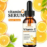 VitaminC Contains Hyaluronic Acid Brightening Original Liquid Fade Fine Lines Moisturizing Repair Dull Serum Face Skin Care 30ml