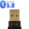 Adaptador USB Bluetooth 5.3 Adaptador inalámbrico Bluetooth 5.1 para PC Portátil Altavoz inalámbrico Receptor de audio Transmisor USB
