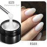 BORN PRETTY 60/30 ml Gel de extensión de uñas de gelatina dura Esmalte de uñas de gel Uñas francesas Nude Rosa Blanco Transparente Suministros de uñas Gel para extensión
