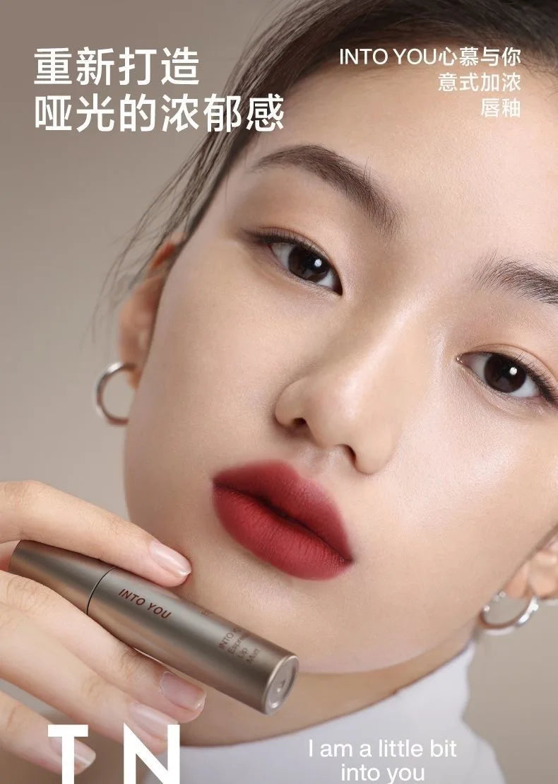 Rouge à lèvres mat INTOYOU, argile à lèvres longue tenue, brillant à lèvres velours waterproof, non fondant, non collant, maquillage expresso pour les lèvres