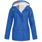 Women's Ski Jacket Warm Winter Snow Coat Waterproof Windbreaker Hooded Raincoat Snowboarding Jackets - Lootquake