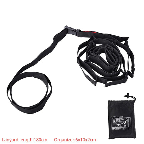 1.8 Outdoor Hanging Rope Portable Lanyard Canopy Hanger Camping Campsite Storage Strap Hiking Tent Accessories Camping Gear - Lootquake