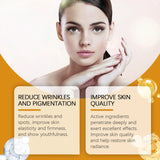 Suero facial con vitamina C, antiedad, hidratación profunda, atenúa arrugas finas, ilumina, hidrata, repara y nutre la piel.