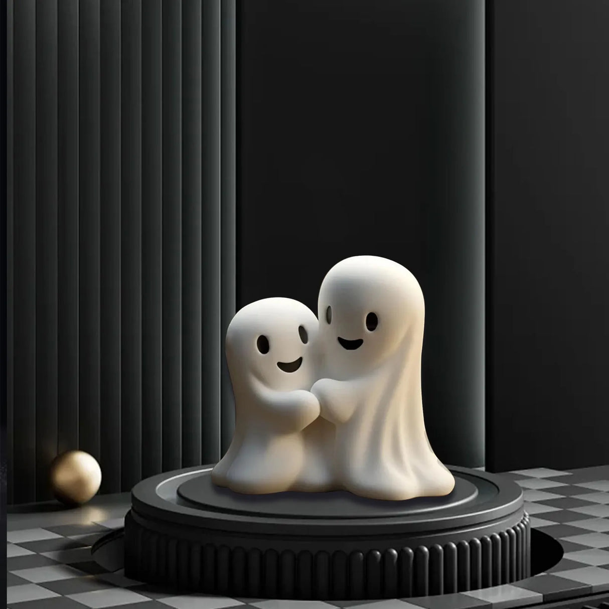 Small Dolls Ghosts Small Ornaments Halloween Products 2025 Halloween Ornament Decoration Party Home Decor