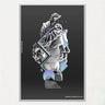 1pc-Statue David Graphic Designer Poster Paper Print Home Living Room Bedroom Entrance Bar Cafe Art Painting Decor