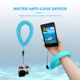 Correa flotante ajustable impermeable para cámara y teléfono móvil, correa de muñeca subacuática para accesorios GoPro, Nikon, Canon y Fujifilm.