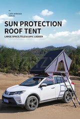 Hot Selling Cheap Traveling Waterproof Hard Shell Camp Outdoor Car Roof Top Tent with Aluminum Frame - Lootquake