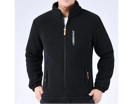 DIMUSI Winter Men's Polartec Jackets Casual Male Outwear Velvet Windbreaker Jackets Mens Soft Fleece Warm Jackets Brand Clothing - Lootquake
